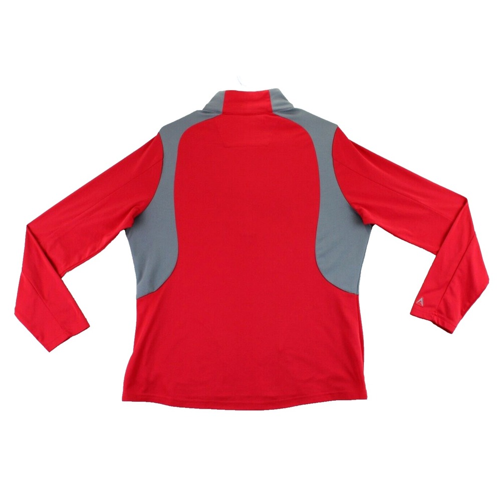 Antigua Los Angeles Angels Womens Pullover Athletic Jacket Red Gray Size L - Picture 2 of 16